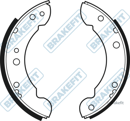 Brake Shoe Set (BSH1087)