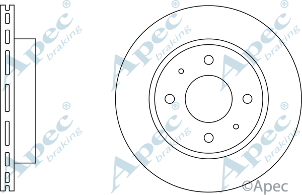 Brake Disc (DSK143)