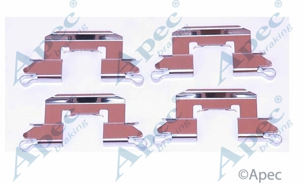 Accessory Kit, disc brake pad (KIT1158)