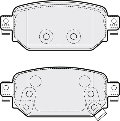Brake Pad Set, disc brake (PD3852)