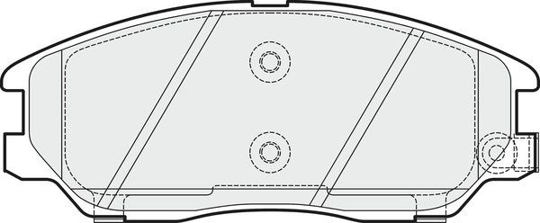 Brake Pad Set, disc brake (PD3607)