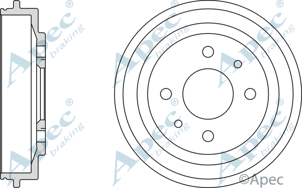 Brake Drum (DRM9113)