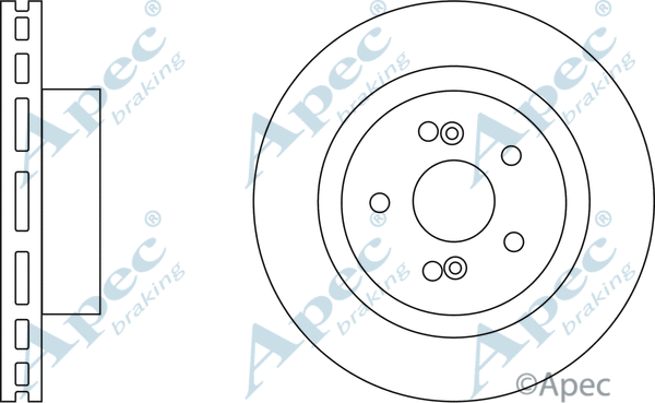 Brake Disc (DSK2504)