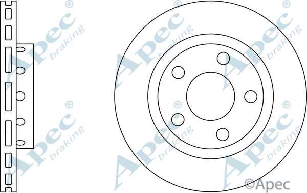 Brake Disc (DSK2293)