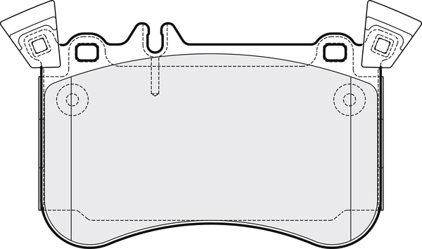 Brake Pad Set, disc brake (PD3718)