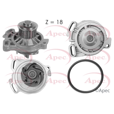 Water Pump, engine cooling (AWP1015)
