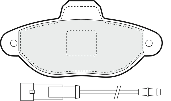 Brake Pad Set, disc brake (PD3020)