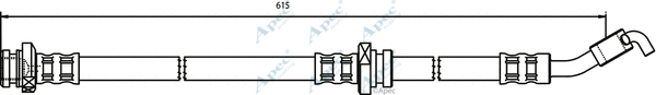 Brake Hose (HOS3518)