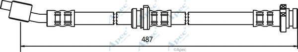 Brake Hose (HOS3343)