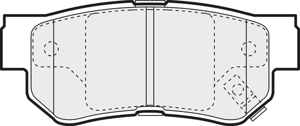 Brake Pad Set, disc brake (PD3307)