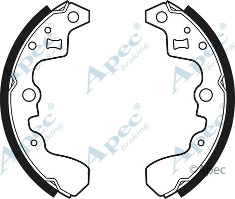 Brake Shoe Set (SHU477)