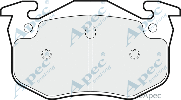 Brake Pad Set, disc brake (PAD771)