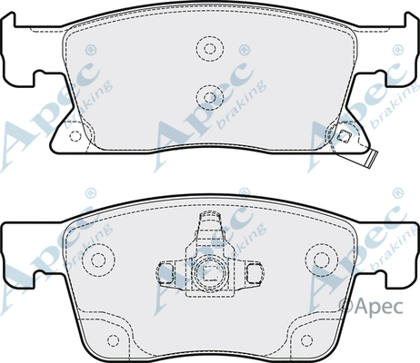 Brake Pad Set, disc brake (PAD2101)