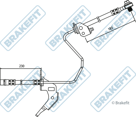 Brake Hose (BHO4290)