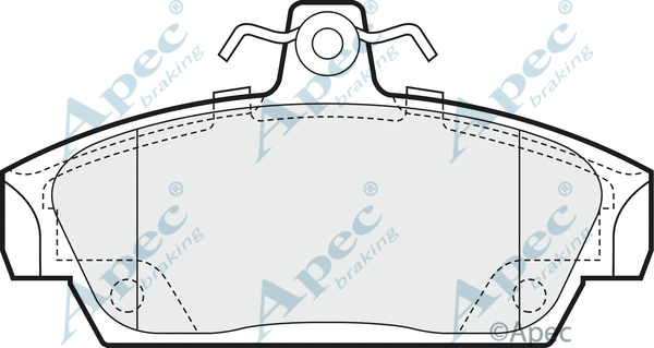 Brake Pad Set, disc brake (PAD659)