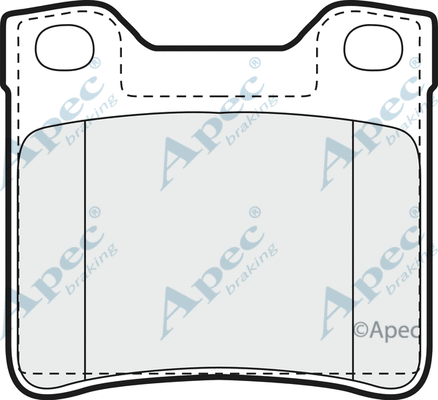 Brake Pad Set, disc brake (PAD906)