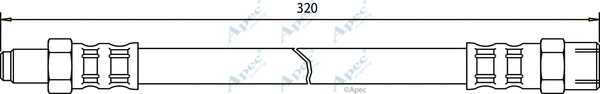 Brake Hose (HOS3047)