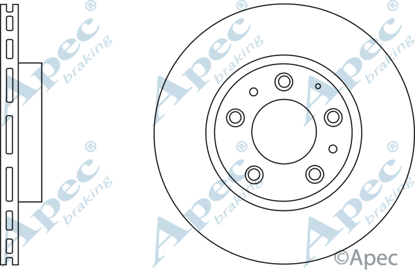 Brake Disc (DSK2586)