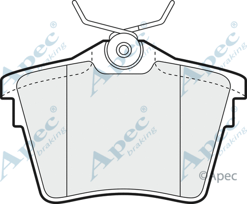 Brake Pad Set, disc brake (PAD1426)