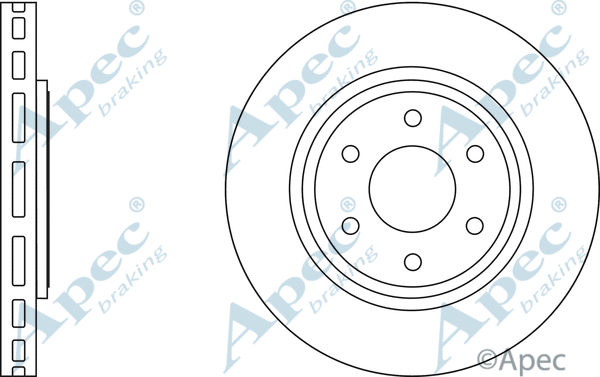 Brake Disc (DSK2707)