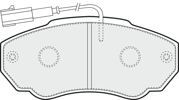 Brake Pad Set, disc brake (PD3119)