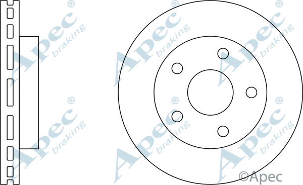 Brake Disc (DSK816)