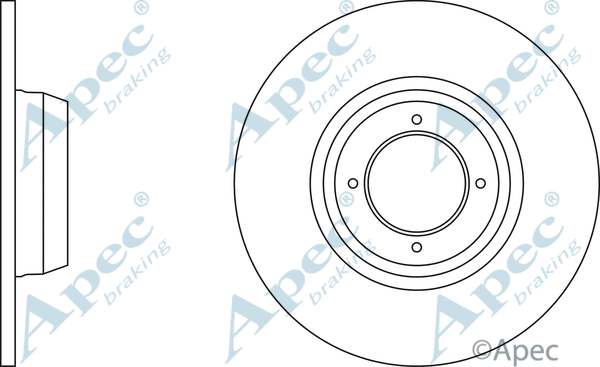 Brake Disc (DSK261)