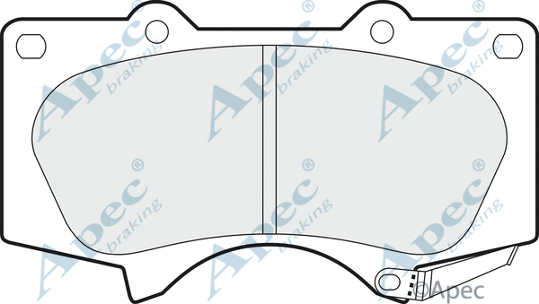 Brake Pad Set, disc brake (PAD1382)