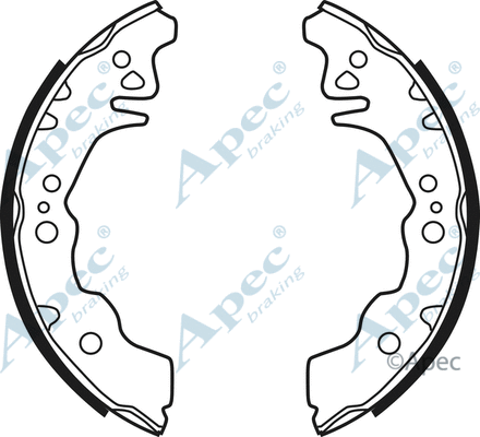 Brake Shoe Set (SHU761)