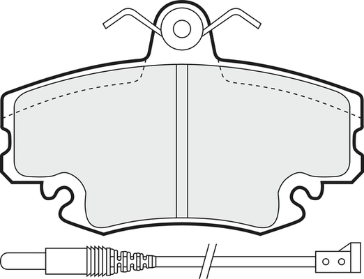 Brake Pad Set, disc brake (PD3000)