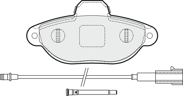 Brake Pad Set, disc brake (PD3141)