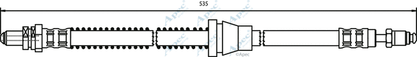 Brake Hose (HOS3054)