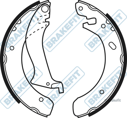 Brake Shoe Set (BSH1105)