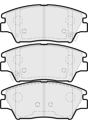 Brake Pad Set, disc brake (PD3907)