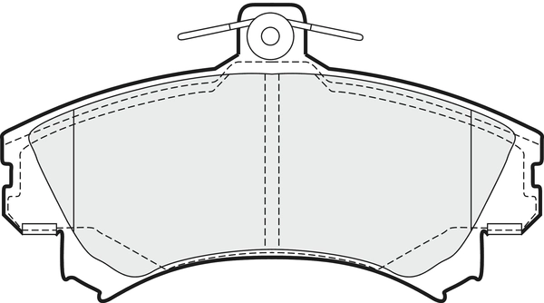 Brake Pad Set, disc brake (PD3298)