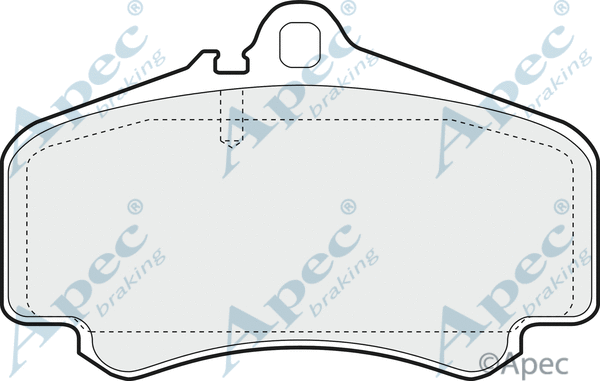 Brake Pad Set, disc brake (PAD1402)