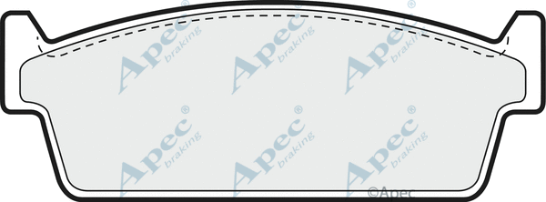 Brake Pad Set, disc brake (PAD643)