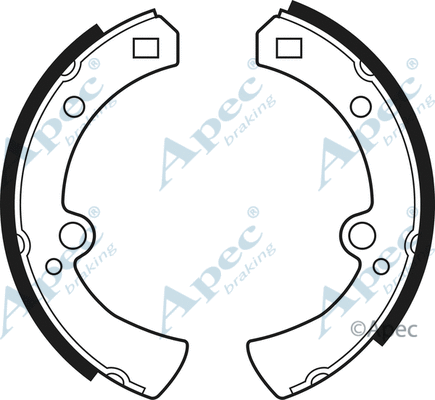 Brake Shoe Set (SHU27)