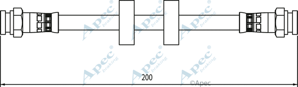 Brake Hose (HOS3969)