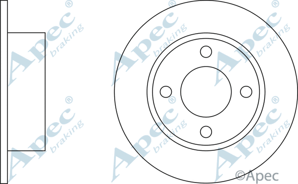 Brake Disc (DSK155)