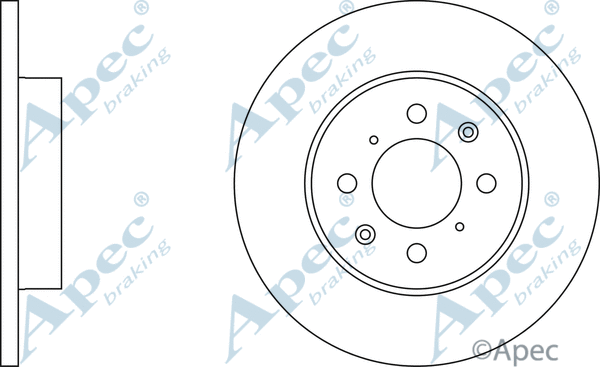 Brake Disc (DSK741)