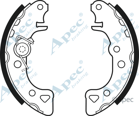 Brake Shoe Set (SHU403)