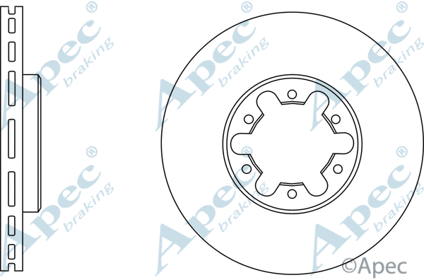Brake Disc (DSK2531)