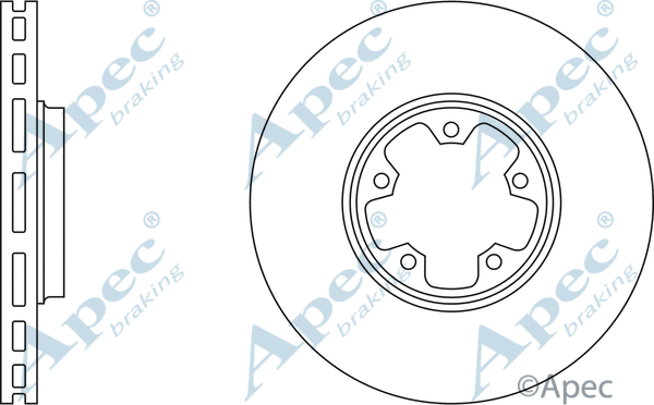 Brake Disc (DSK2057)