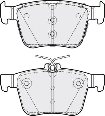 Brake Pad Set, disc brake (PD3831)