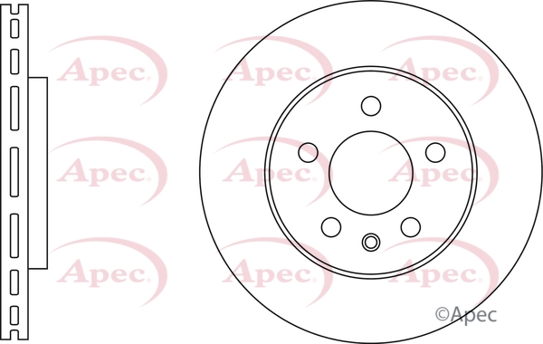 Brake Disc (DSK3515)