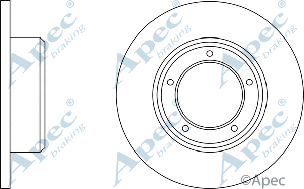 Brake Disc (DSK908)