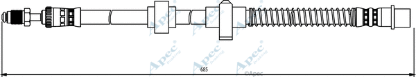 Brake Hose (HOS3841)