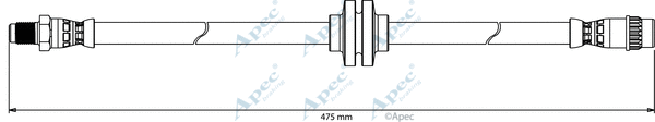 Brake Hose (HOS4158)
