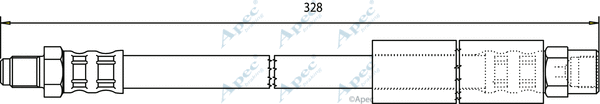 Brake Hose (HOS3355)